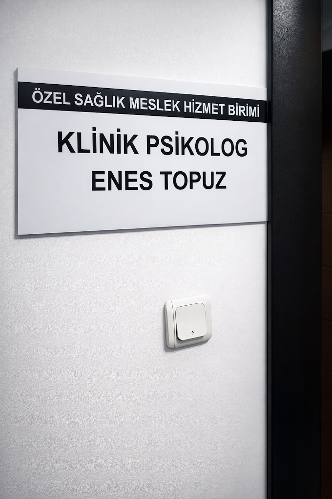 Klinik Psikolog Enes Topuz tabela görseli